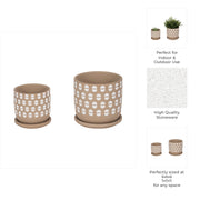 s-2-5-6-hand-stamped-saucer-planters-tan-white-8