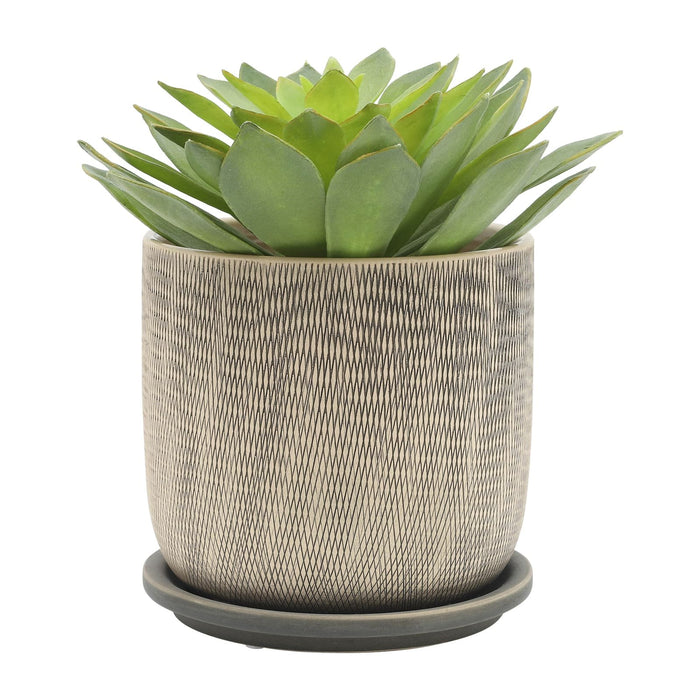 s-2-5-6-mesh-planter-w-saucer-gray-6