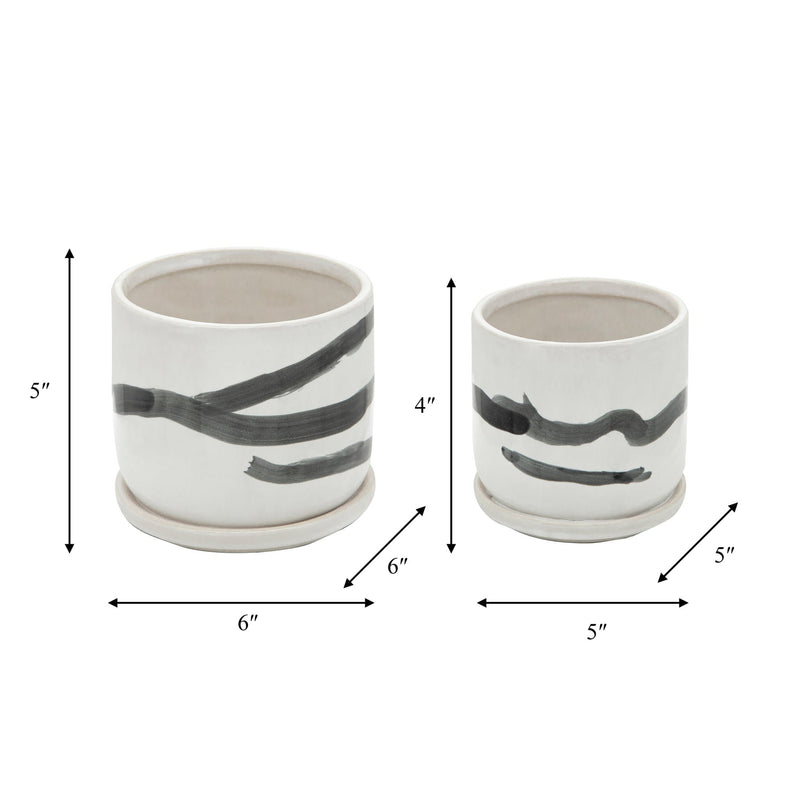 s-2-5-6-painted-planters-w-saucer-white-2