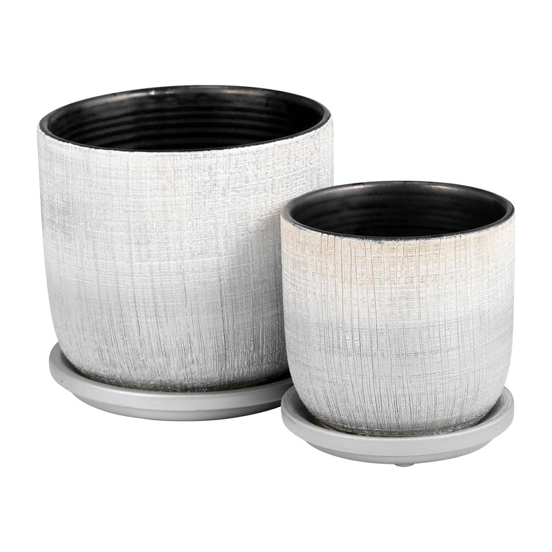 s-2-5-6-textured-planter-with-saucer-silver-1
