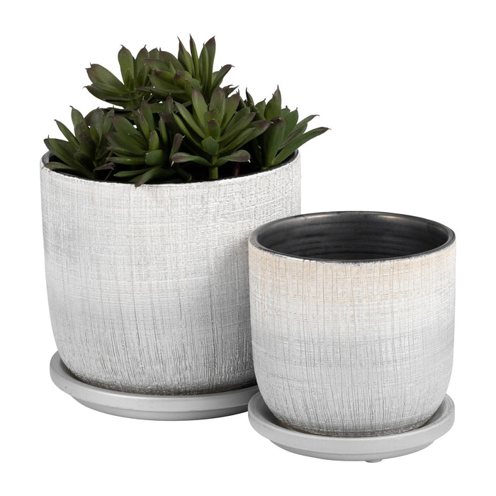 s-2-5-6-textured-planter-with-saucer-silver-3