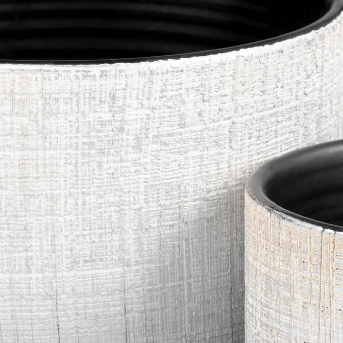 s-2-5-6-textured-planter-with-saucer-silver-4