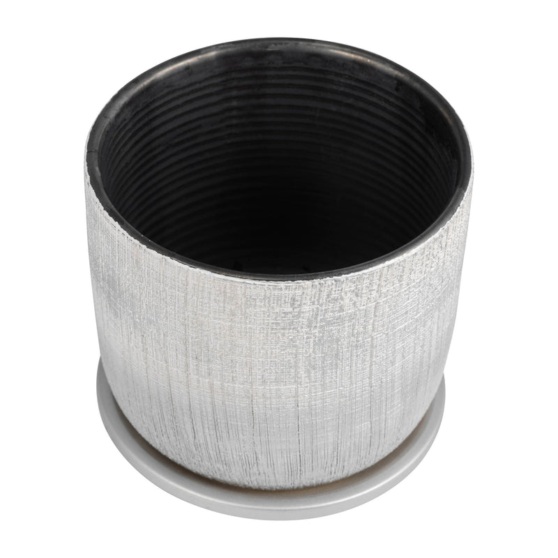 s-2-5-6-textured-planter-with-saucer-silver-6