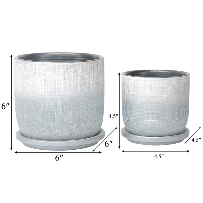 s-2-5-6-textured-planter-with-saucer-silver-7