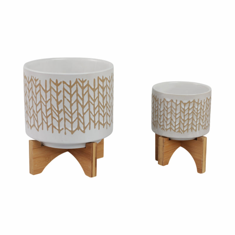 s-2-5-8-chevron-planter-w-wood-stand-beige-4