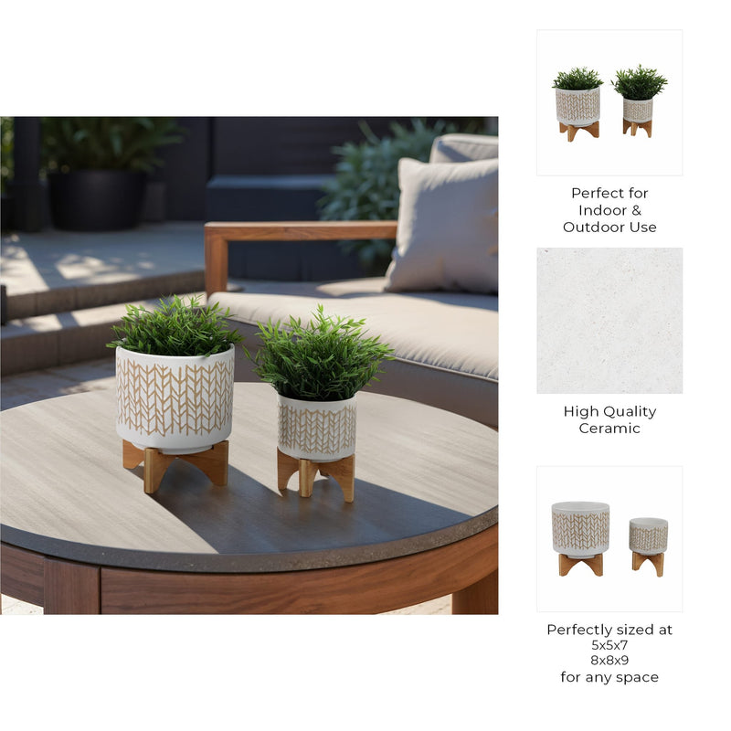 s-2-5-8-chevron-planter-w-wood-stand-beige-9