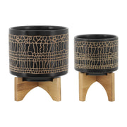 s-2-5-8-glazed-planter-w-stand-black-1