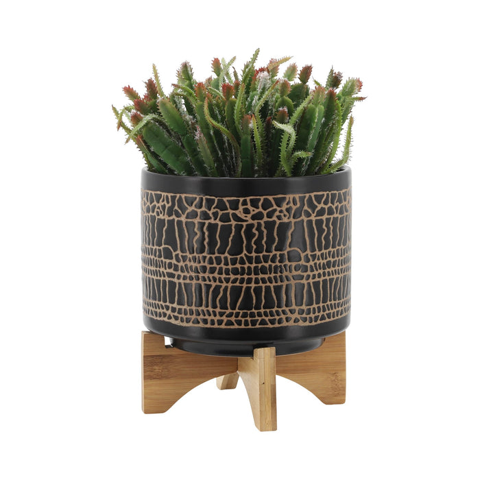 s-2-5-8-glazed-planter-w-stand-black-3