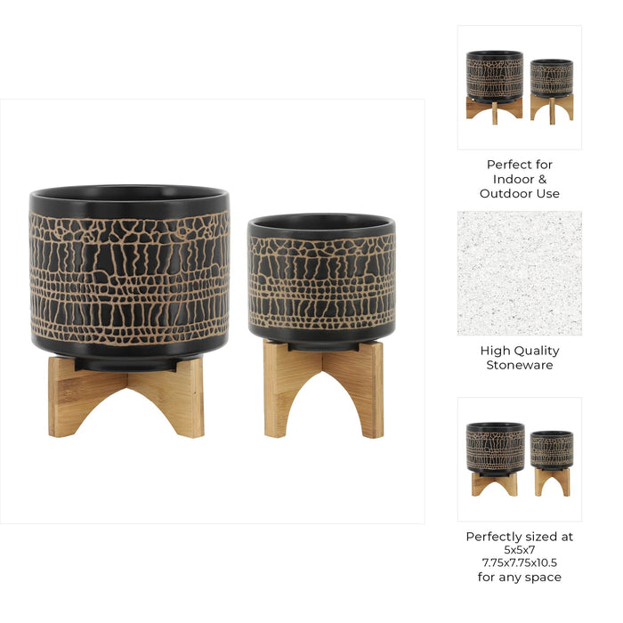 s-2-5-8-glazed-planter-w-stand-black-9