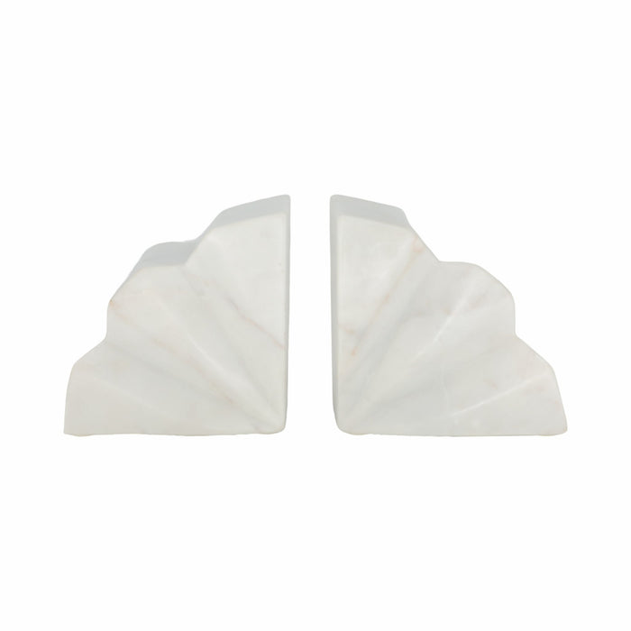 s-2-5-semi-circle-fluted-marble-bookends-white-1