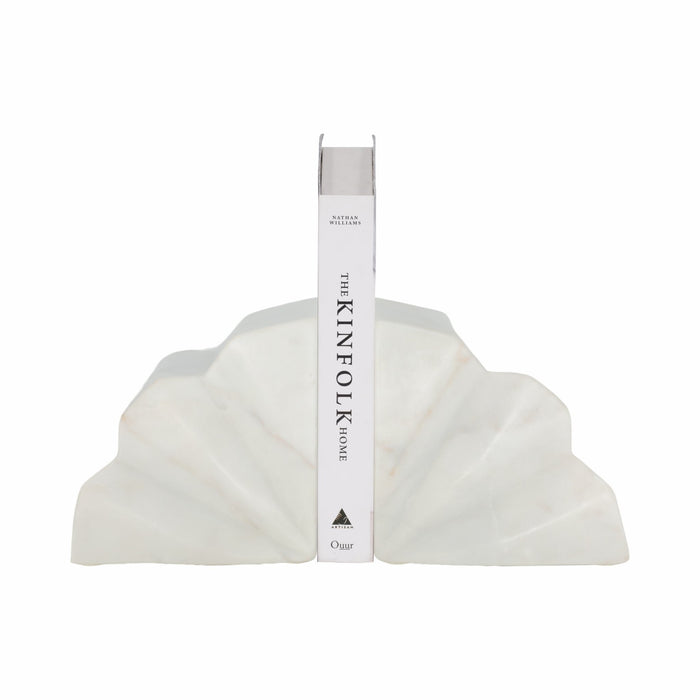 s-2-5-semi-circle-fluted-marble-bookends-white-2