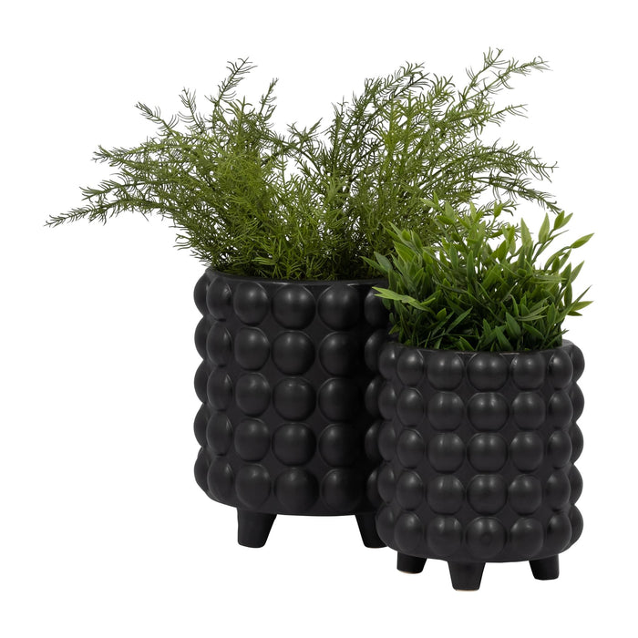 s-2-6-8-bubble-planters-matte-black-4