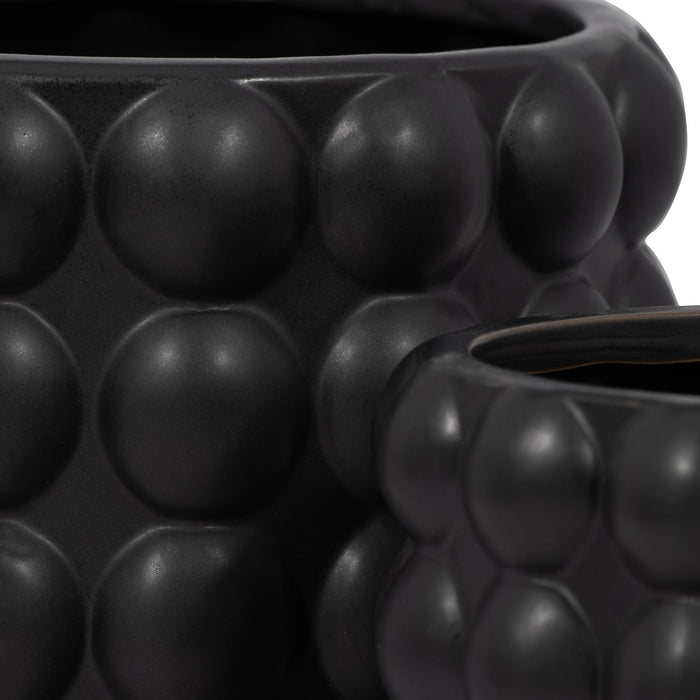 s-2-6-8-bubble-planters-matte-black-5