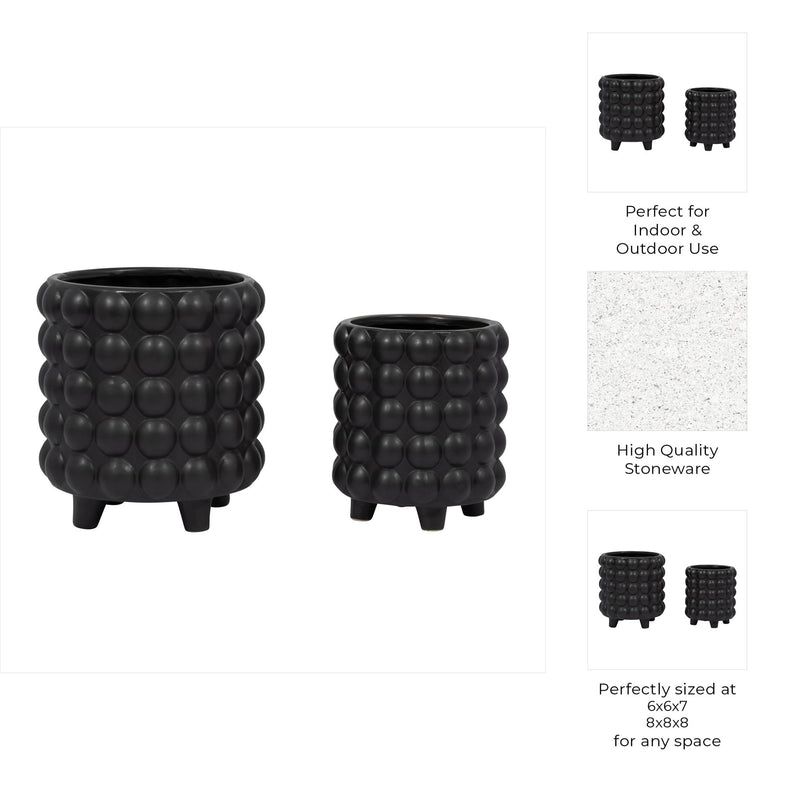 s-2-6-8-bubble-planters-matte-black-9