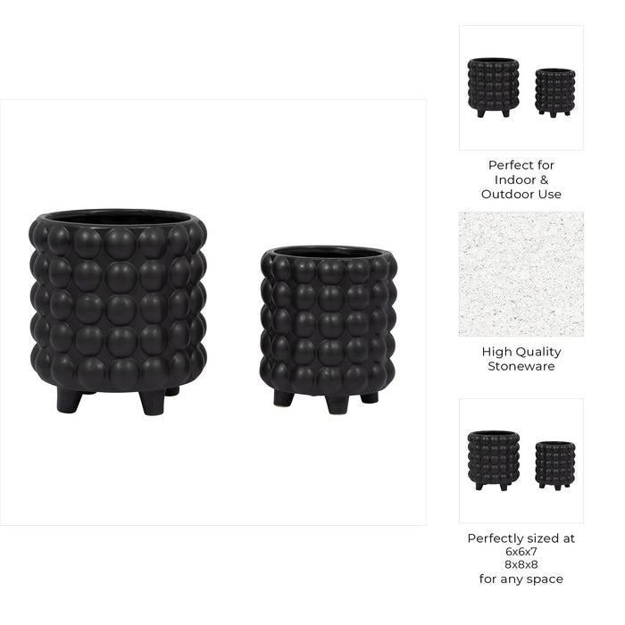 s-2-6-8-bubble-planters-matte-black-9