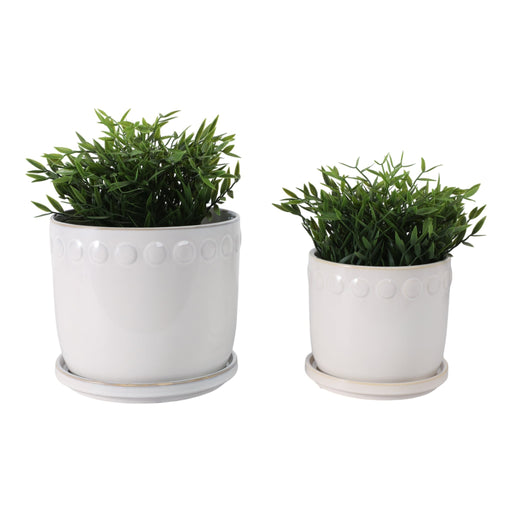 s-2-6-8-bubble-trim-planter-w-saucer-white-2
