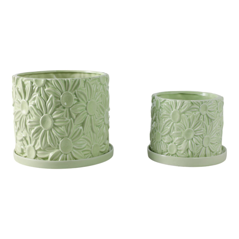 s-2-6-8-daisy-flower-planter-green-4
