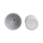 s-2-6-8-dotted-planter-w-saucer-white-7