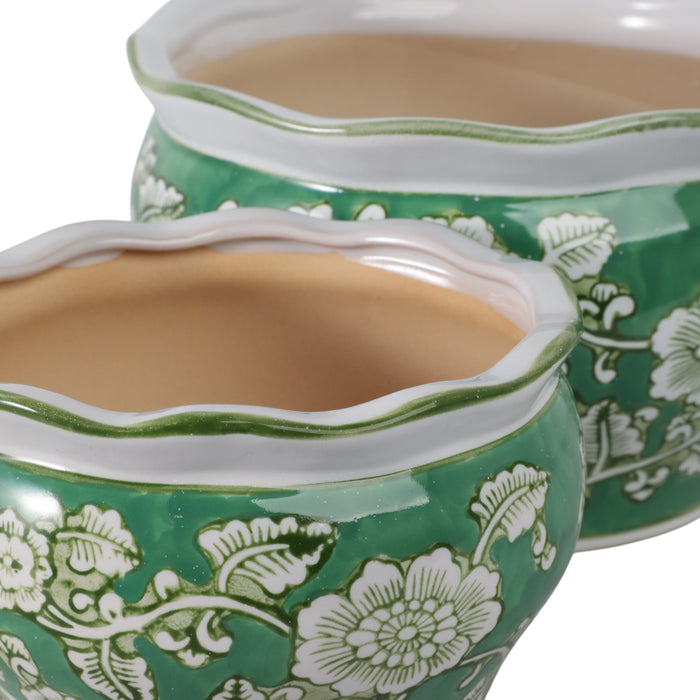 s-2-6-8-floral-chinoiserie-planters-green-5