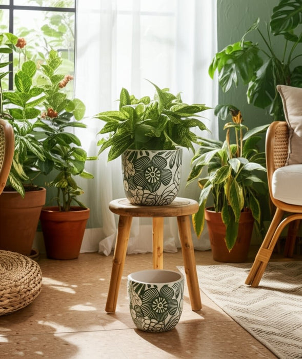 s-2-6-8-flower-power-planters-white-green-10