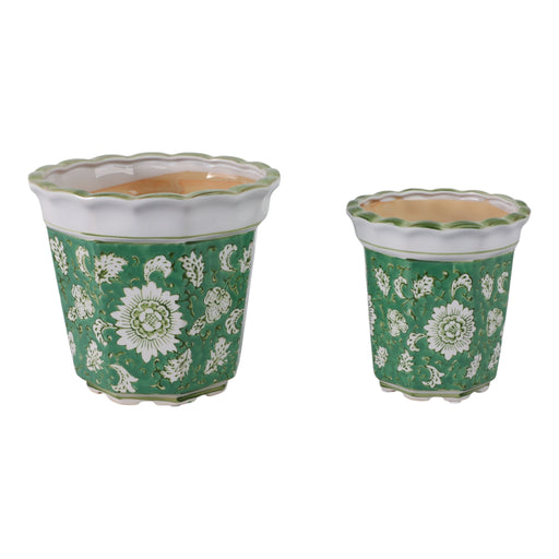 s-2-6-8-flower-vine-chinoiserie-planters-green-2