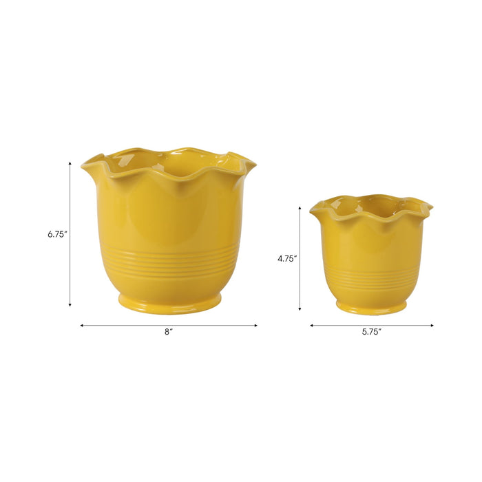 s-2-6-8-fluted-planters-yellow-8