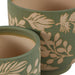 s-2-6-8-hand-painted-leaves-planters-green-tan-5