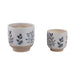 s-2-6-8-hand-painted-leaves-planters-white-blue-4