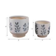 s-2-6-8-hand-painted-leaves-planters-white-blue-7