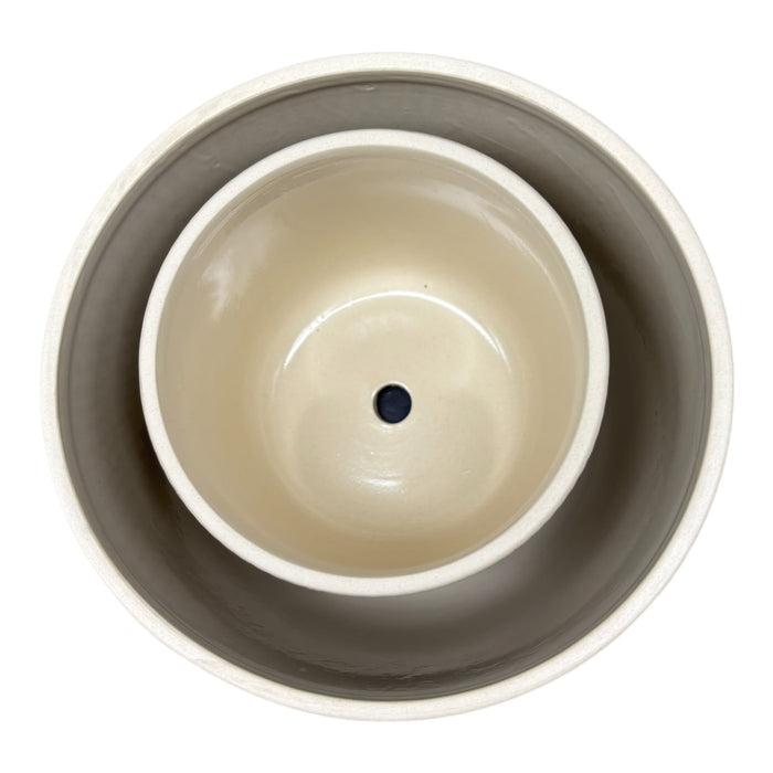 s-2-6-8-mesh-look-saucer-planters-tan-black-3