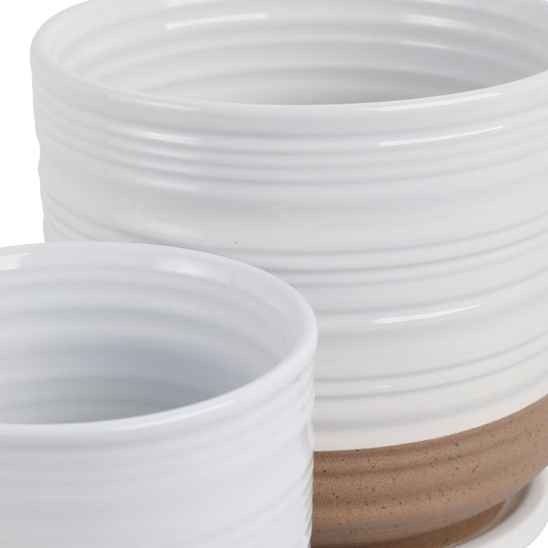 s-2-6-8-ribbed-planter-saucer-white-tan-6