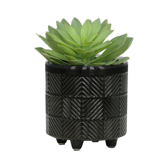 s-2-6-8-textured-planters-shiny-black-3