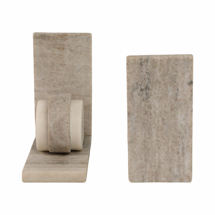 s-2-6-eared-onyx-white-marble-bookends-beige-5