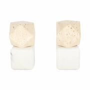 s-2-6-marble-bookends-w-travertine-hex-orb-tan-1