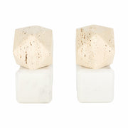 s-2-6-marble-bookends-w-travertine-hex-orb-tan-6