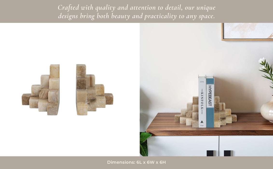 s-2-6-onyx-cube-pyramid-bookends-tan-10