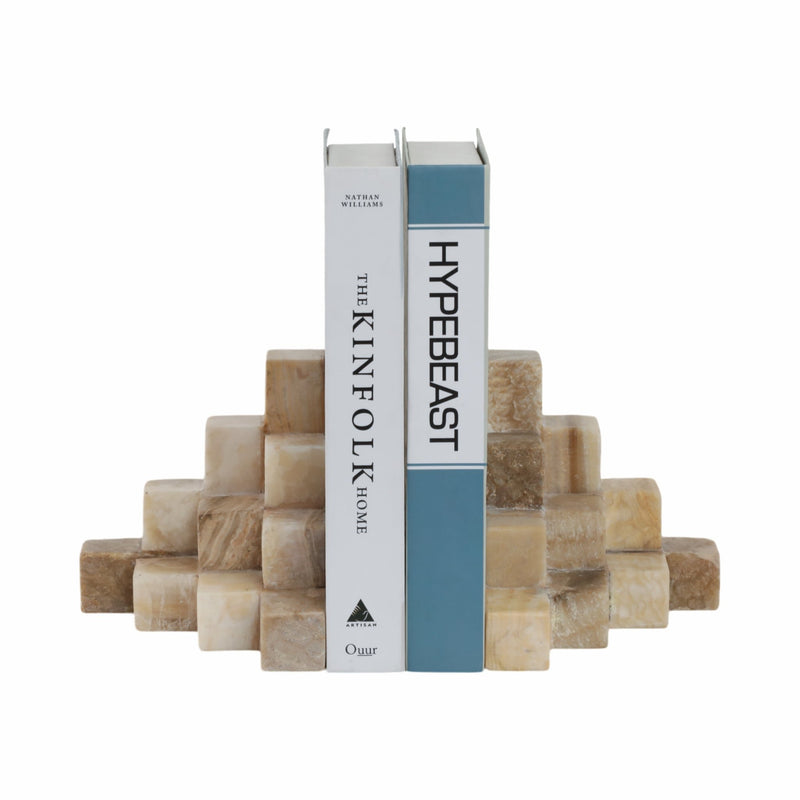 s-2-6-onyx-cube-pyramid-bookends-tan-2