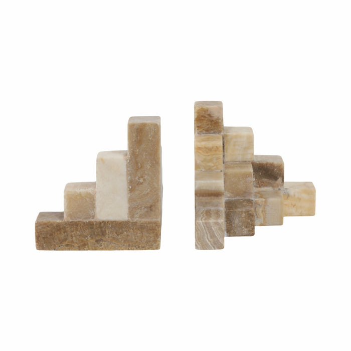 s-2-6-onyx-cube-pyramid-bookends-tan-6