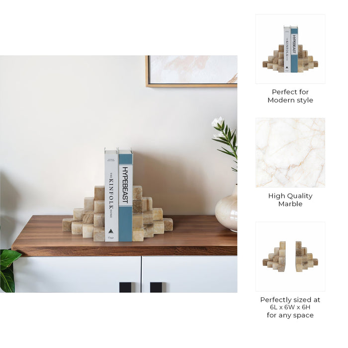 s-2-6-onyx-cube-pyramid-bookends-tan-8