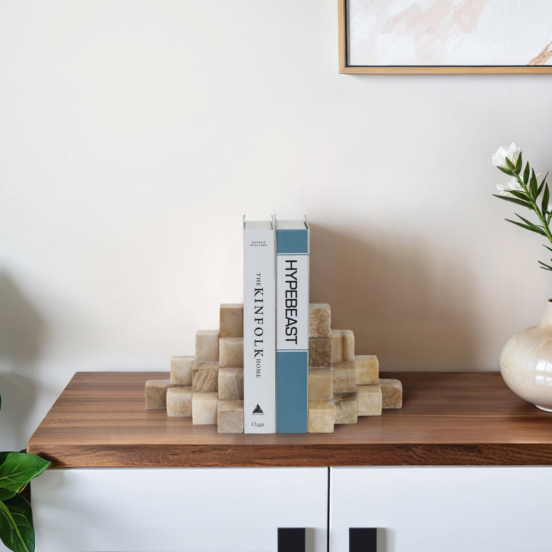 s-2-6-onyx-cube-pyramid-bookends-tan-9