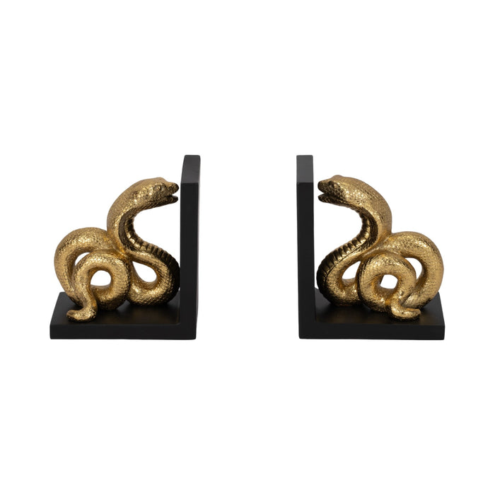 s-2-6-snake-bookends-gold-black-1