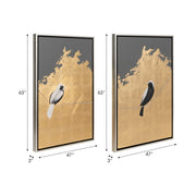 s-2-63x47-hand-painted-birds-on-wire-gold-8