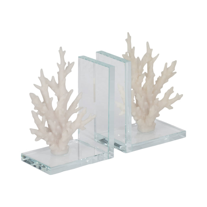 s-2-7-coral-on-glass-bookends-white-3