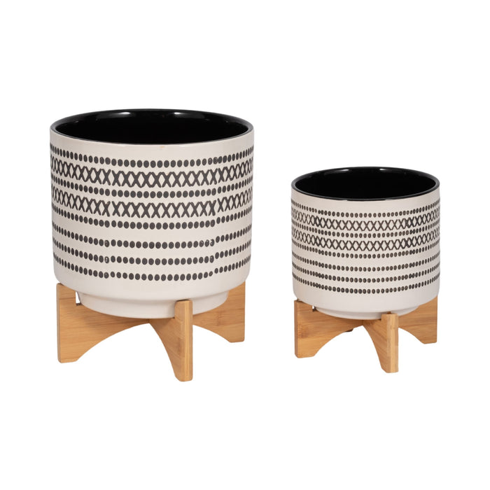 s-2-8-10-aztec-planter-w-wood-stand-gray-3