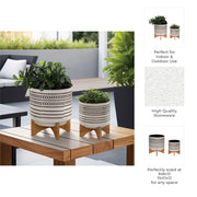 s-2-8-10-aztec-planter-w-wood-stand-gray-9