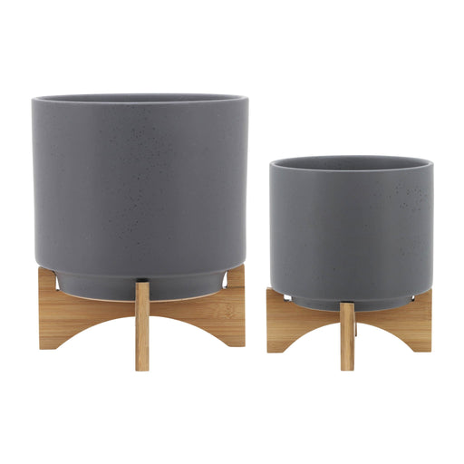 s-2-8-10-planter-w-wood-stand-matte-gray-2
