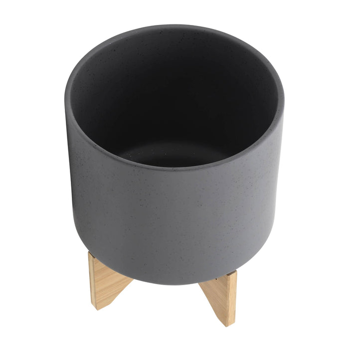 s-2-8-10-planter-w-wood-stand-matte-gray-5