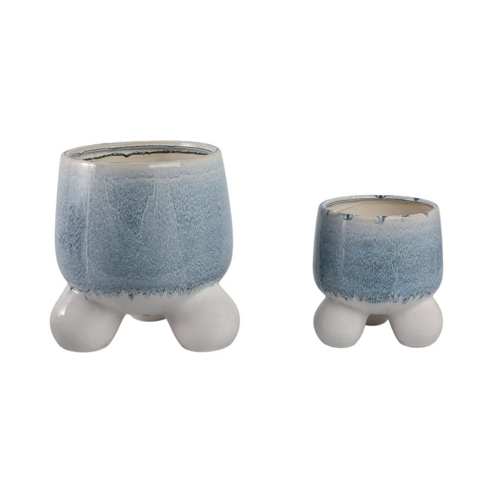 s-2-8-11-knobby-footed-planters-blue-white-1