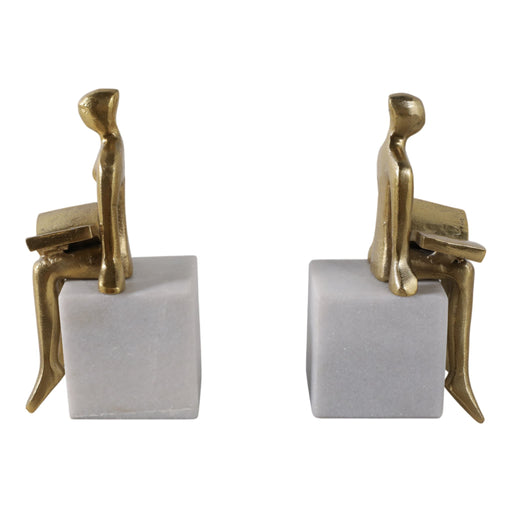 s-2-8-reading-on-marble-stand-bookends-gold-whit-1
