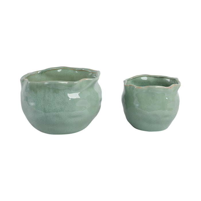 s-2-9-12-round-wavy-edge-planters-sage-green-3